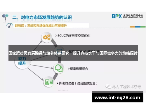 国家运动员发展路径与培养体系研究:提升竞技水平与国际竞争力的策略探讨